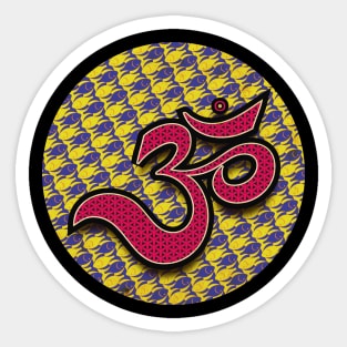 Spiritual LSD Om Sticker